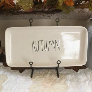 Rae Dunn large autumn platter
